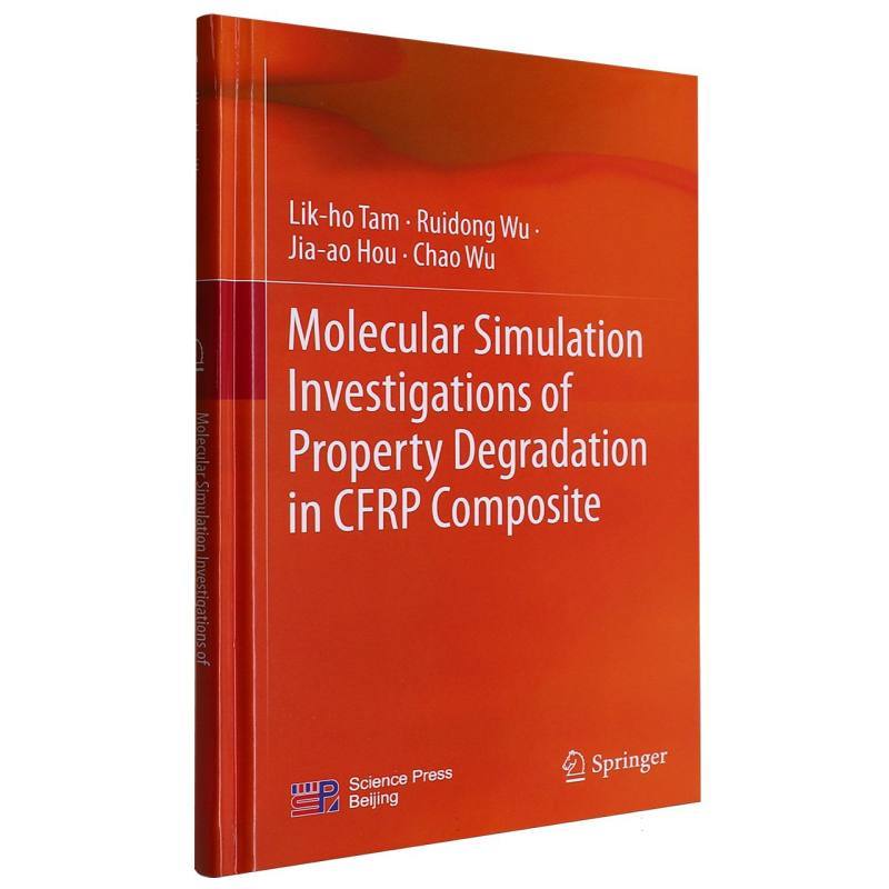 Molecular simulation investigations of property degradation in CFRP composite
