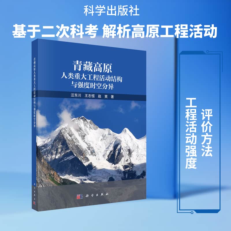 青藏高原人类重大工程活动结构与强度时空分异