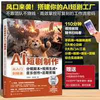 AI短剧制作从入门到精通—分镜脚本+视频生成+音乐创作+后期剪辑