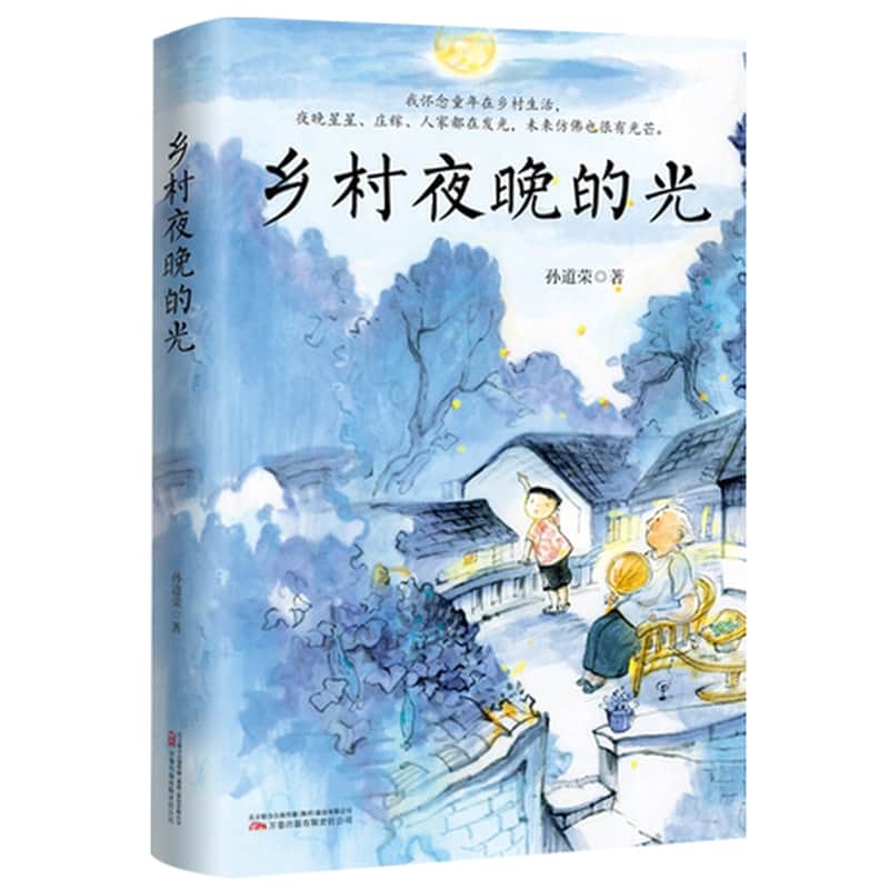 乡村夜晚的光