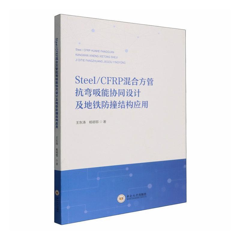 Steel/CFRP混合方管抗弯吸能协同设计及地铁防撞结构应用