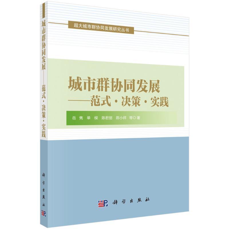 城市群协同发展—范式·决策·实践