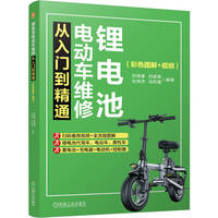 锂电池电动车维修从入门到精通—彩色图解+视频