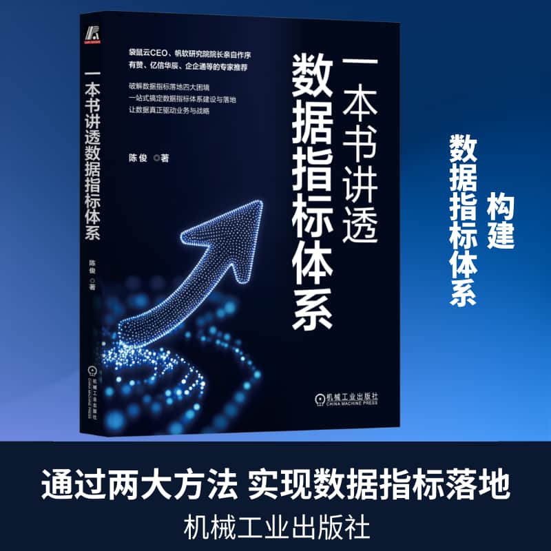 一本书讲透数据指标体系