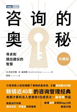 咨询的奥秘—寻求和提出建议的智慧: