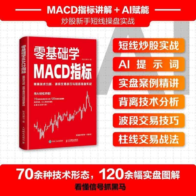 零基础学MACD指标—背离技术分析、波段交易技巧与短线操盘实战: