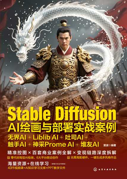 Stable Diffusion AI绘画与部署实战案例—无界AI+Liblib AI+吐司AI+触手AI+神采Prome AI+堆友AI