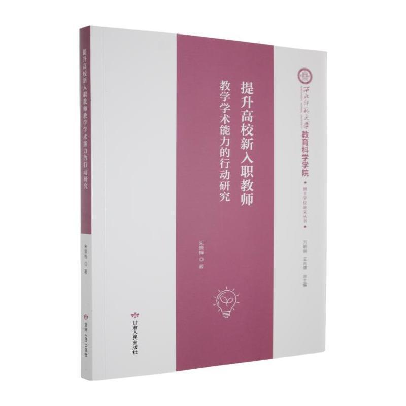 提升高校新入职教师教学学术能力的行动研究