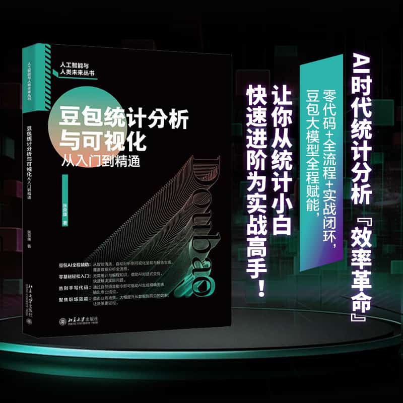 豆包统计分析与可视化—从入门到精通
