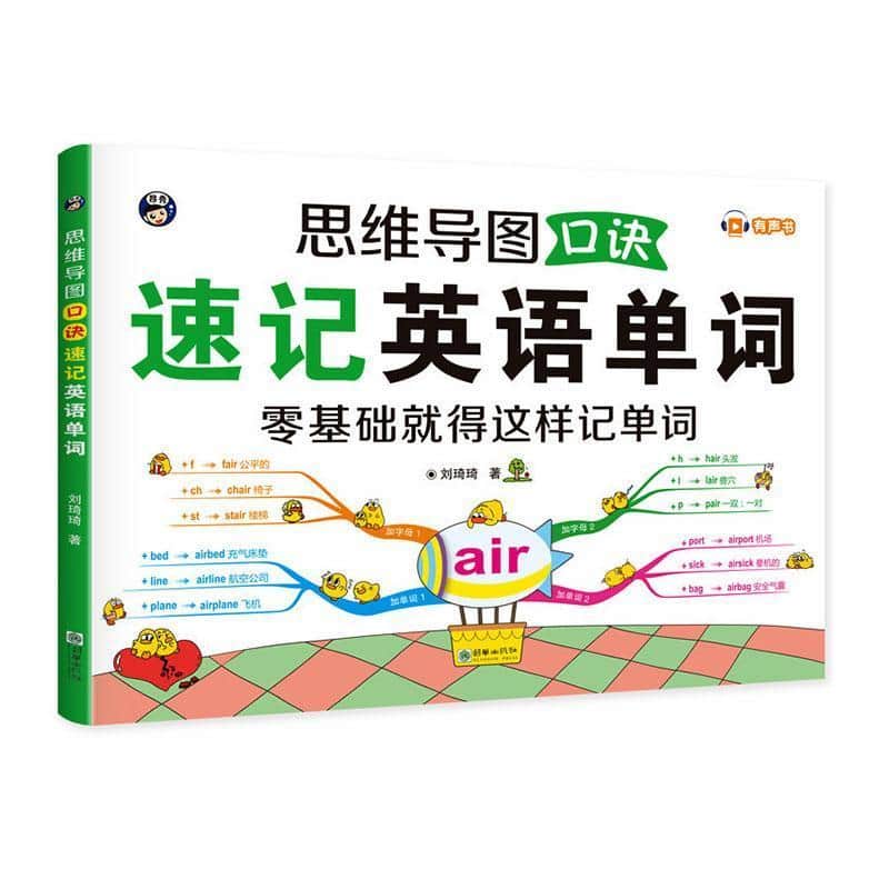 思维导图口诀速记英语单词