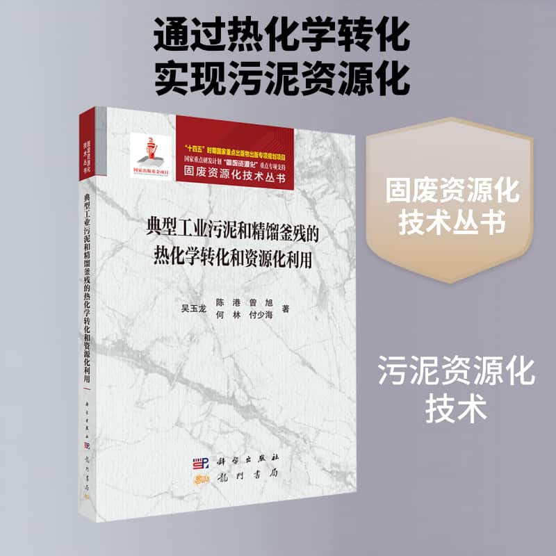 典型工业污泥和精馏釜残的热化学转化和资源化利用