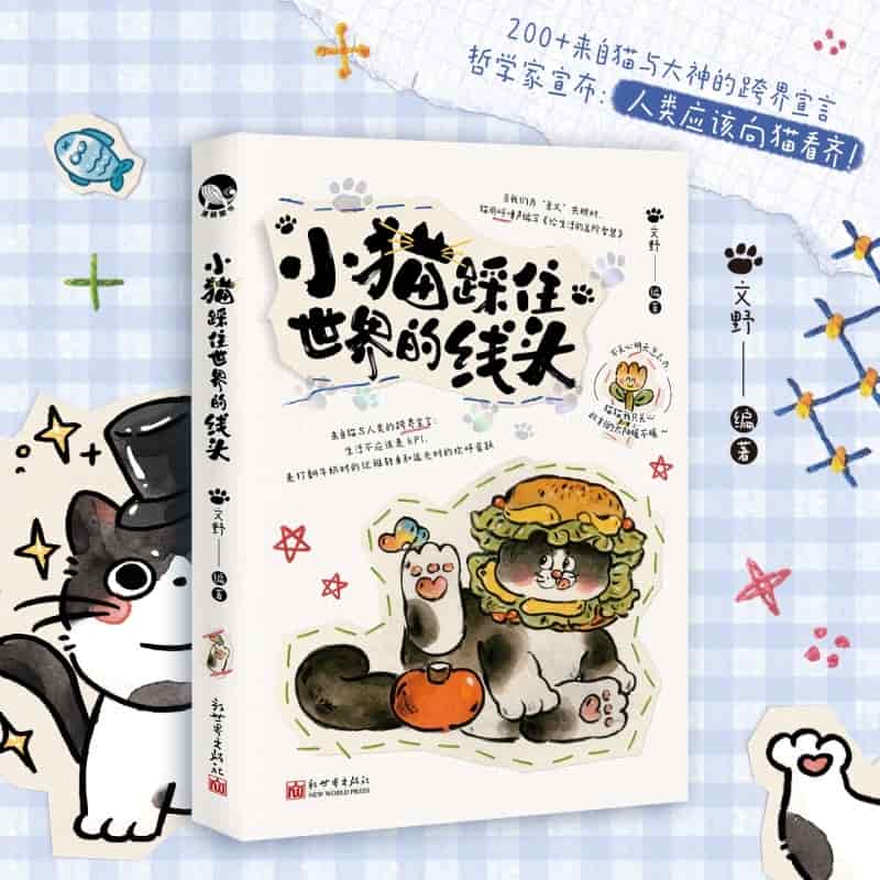 小猫踩住世界的线头