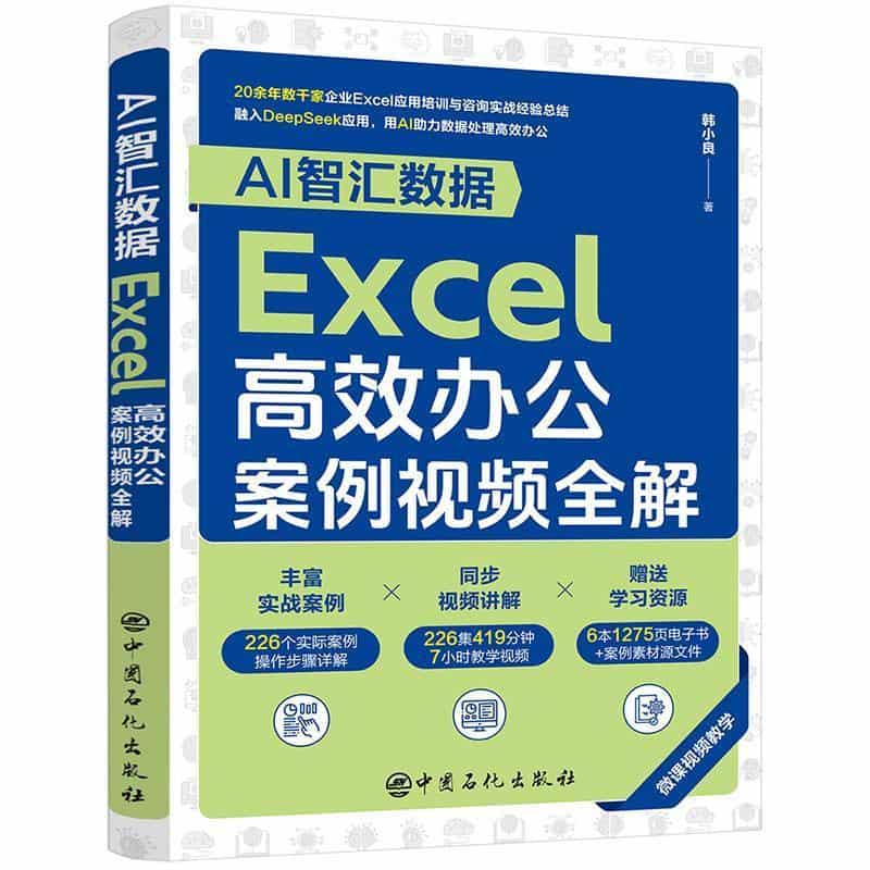 AI智汇数据Excel高效办公案例视频全解