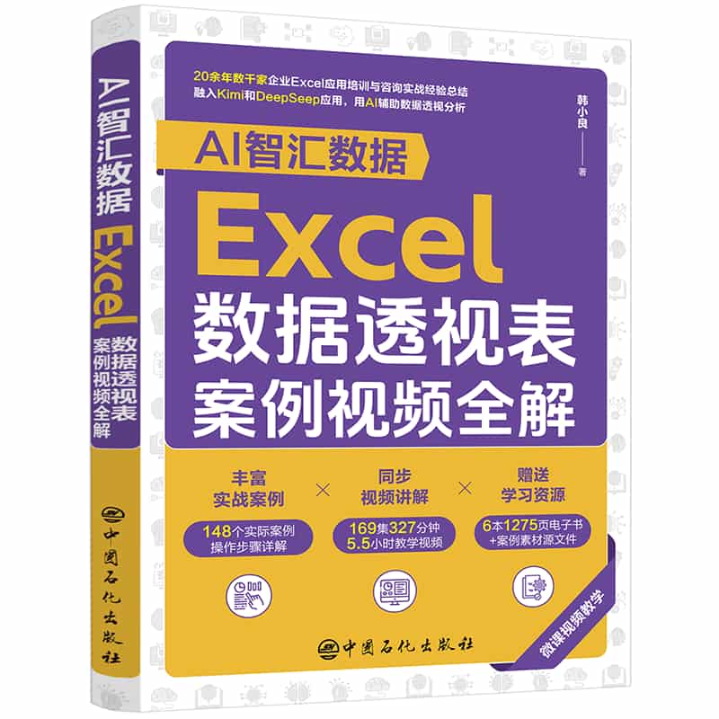 AI智汇数据:Excel数据透视表案例视频全解