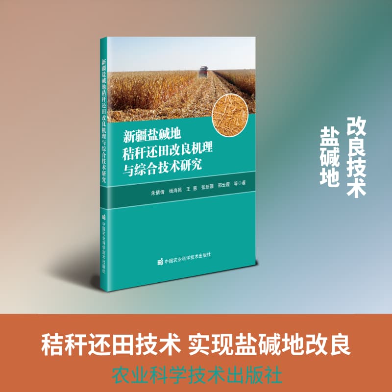 新疆盐碱地秸秆还田改良机理与综合技术研究