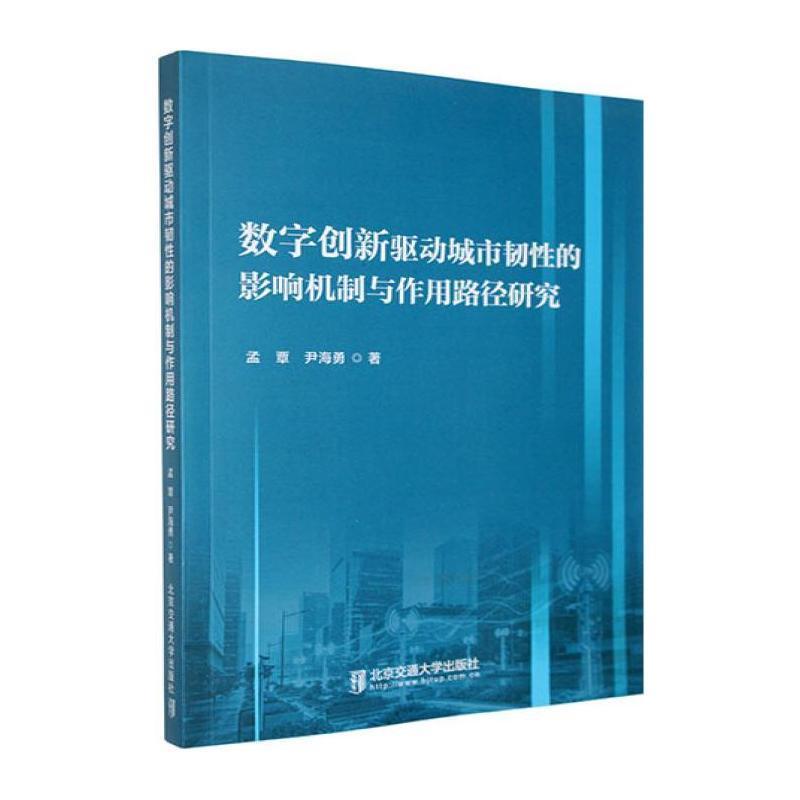 数字创新驱动城市韧性的影响机制与作用路径研究