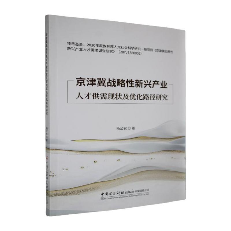 京津冀战略性新兴产业人才供需现状及优化路径研究
