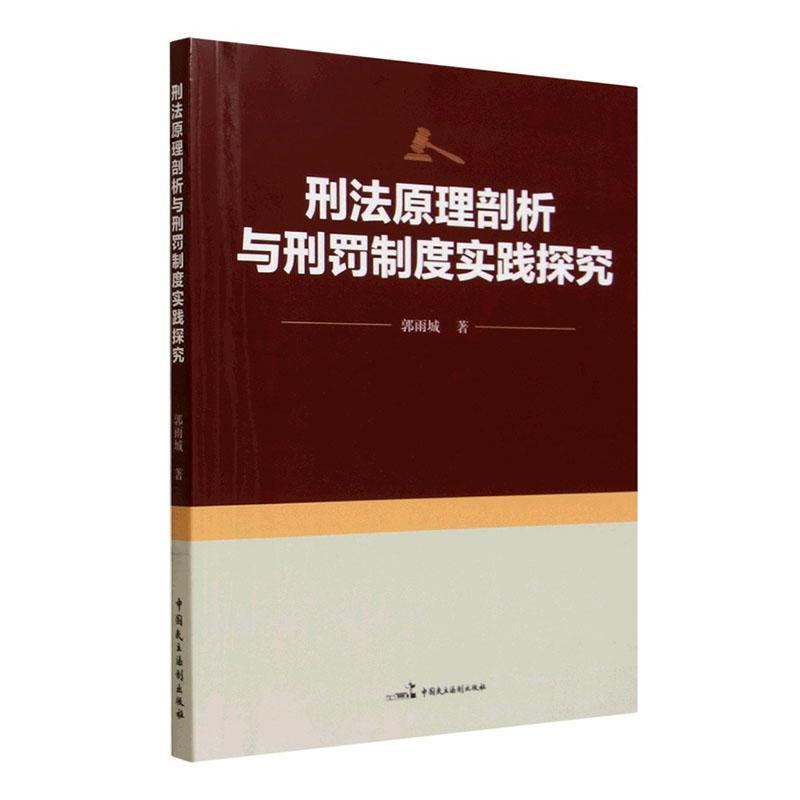 刑法原理剖析与刑罚制度实践探究