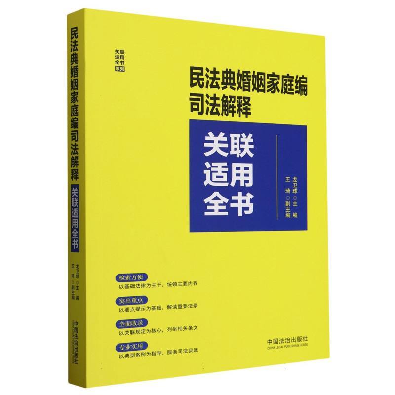 民法典婚姻家庭编司法解释关联适用全书