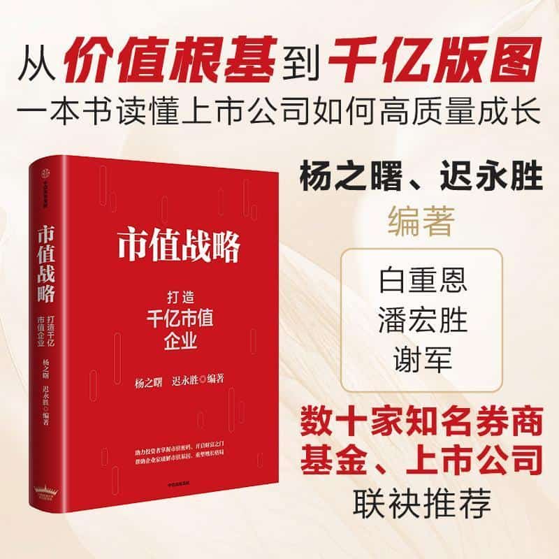 市值战略—打造千亿市值企业