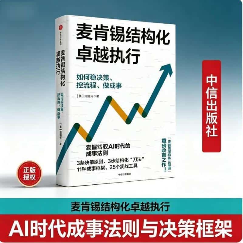 麦肯锡结构化卓越执行—如何稳决策、控流程、做成事