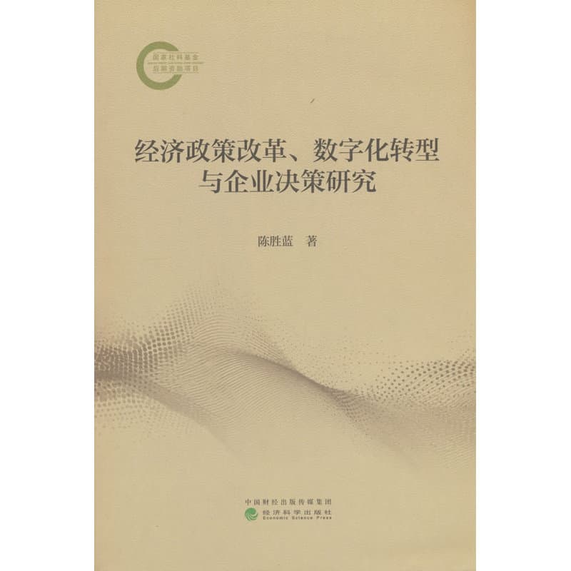 经济政策改革、数字化转型与企业决策研究