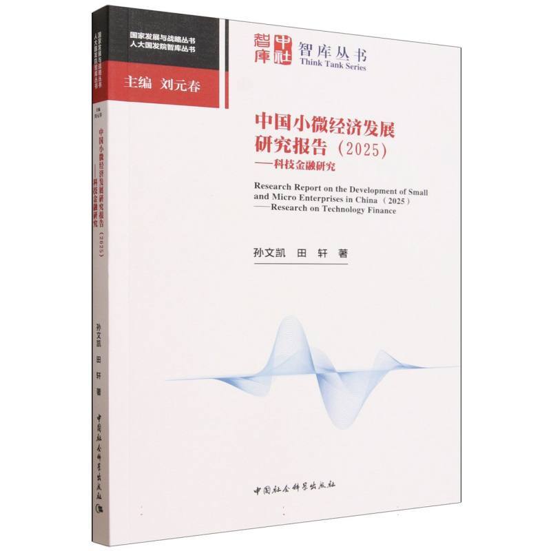 中国小微经济发展研究报告(2025):科技金融研究(2025):Research on technology finance