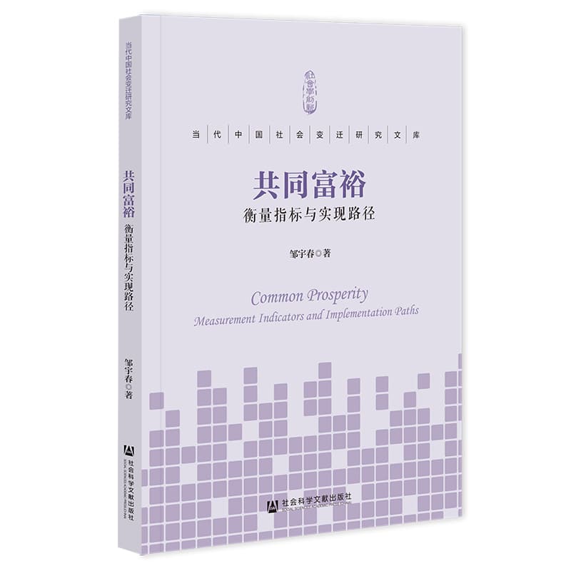 共同富裕—衡量指标与实现路径—measurement indicators and implementation paths