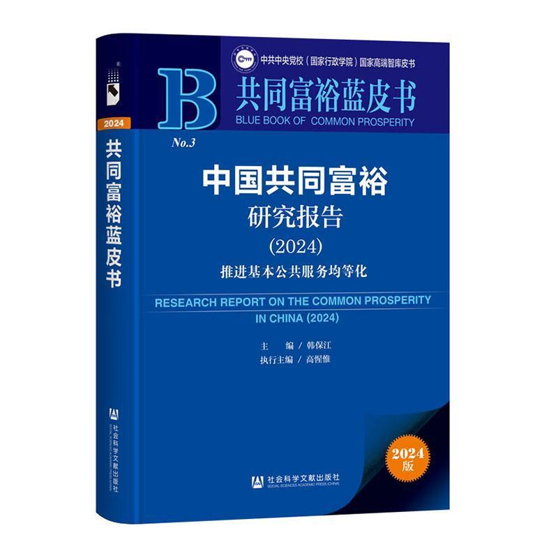中国共同富裕研究报告(2024):推进基本公共服务均等化