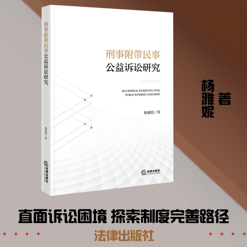 刑事附带民事公益诉讼研究