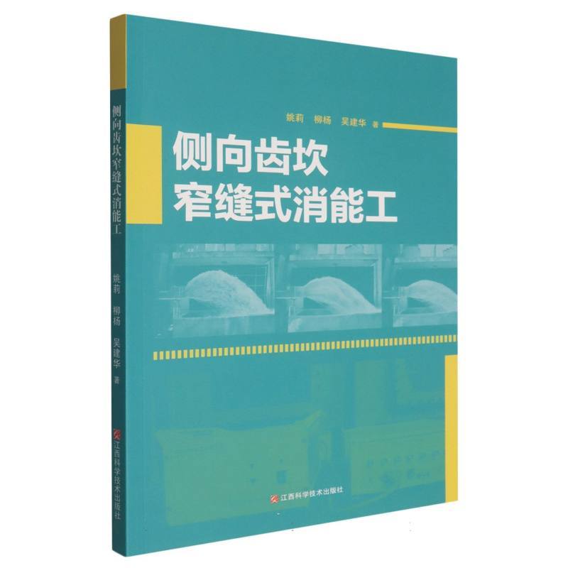 侧向齿坎窄缝式消能工