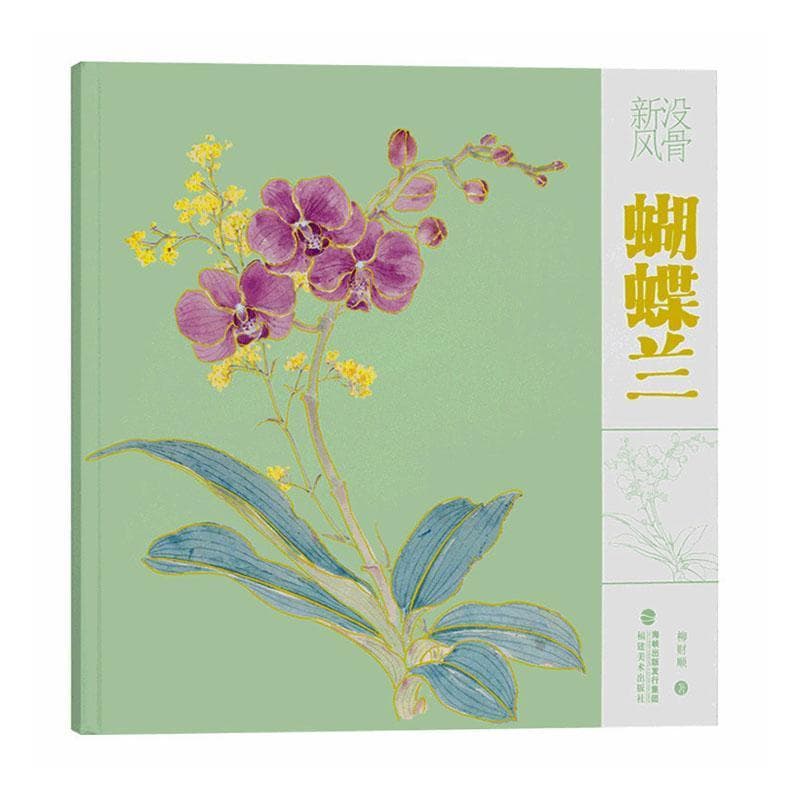 没骨新风:蝴蝶兰