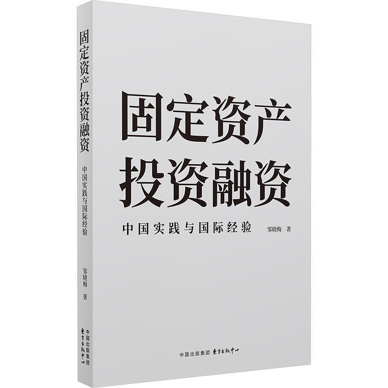 固定资产投资融资—中国实践与国际经验