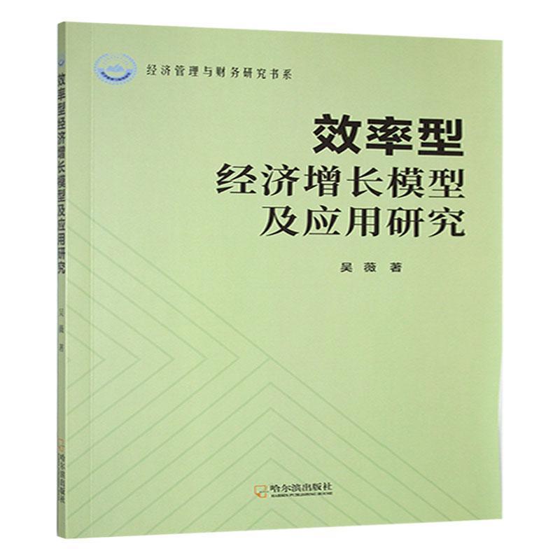 效率型经济增长模型及应用研究