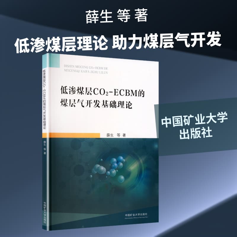 低渗煤层CO2-ECBM的煤层气开发基础理论