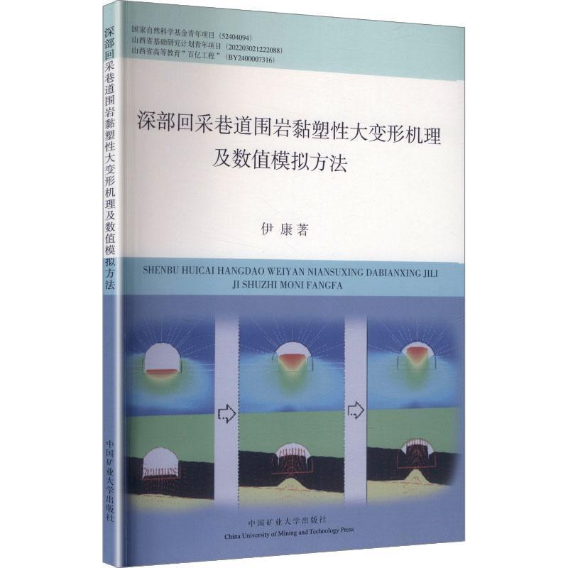 深部回采巷道围岩黏塑性大变形机理及数值模拟方法