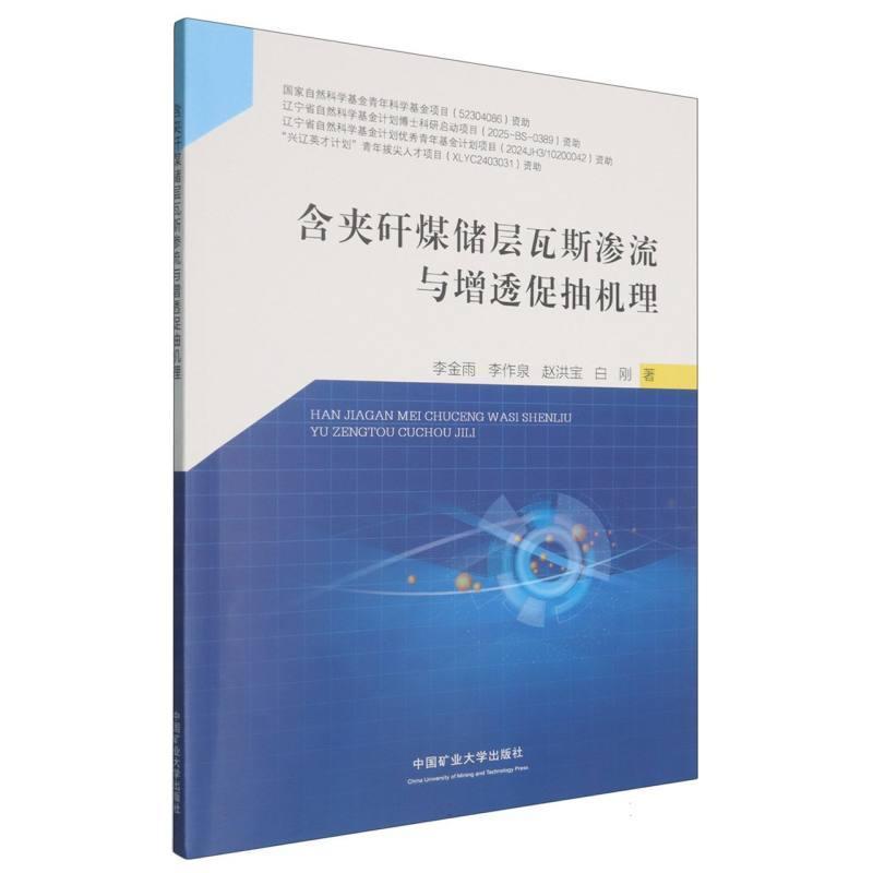 含夹矸煤储层瓦斯渗流与增透促抽机理