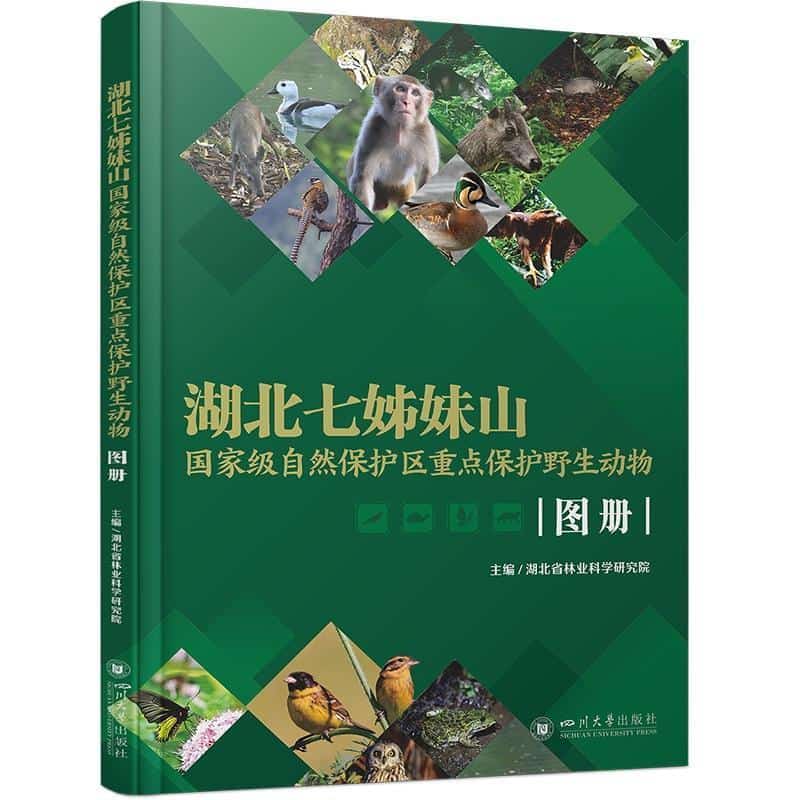 湖北七姊妹山国家级自然保护区重点保护野生动物图册