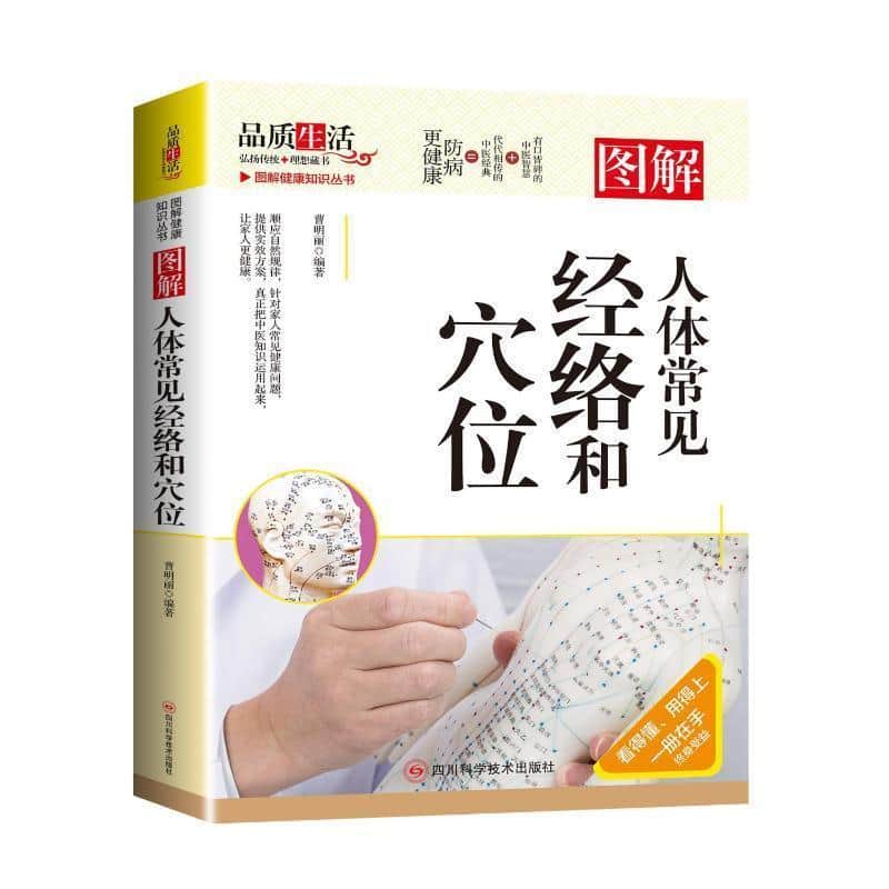 图解人体常见经络和穴位