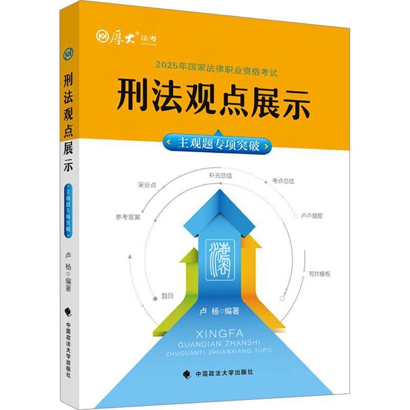 刑法观点展示—主观题专项突破