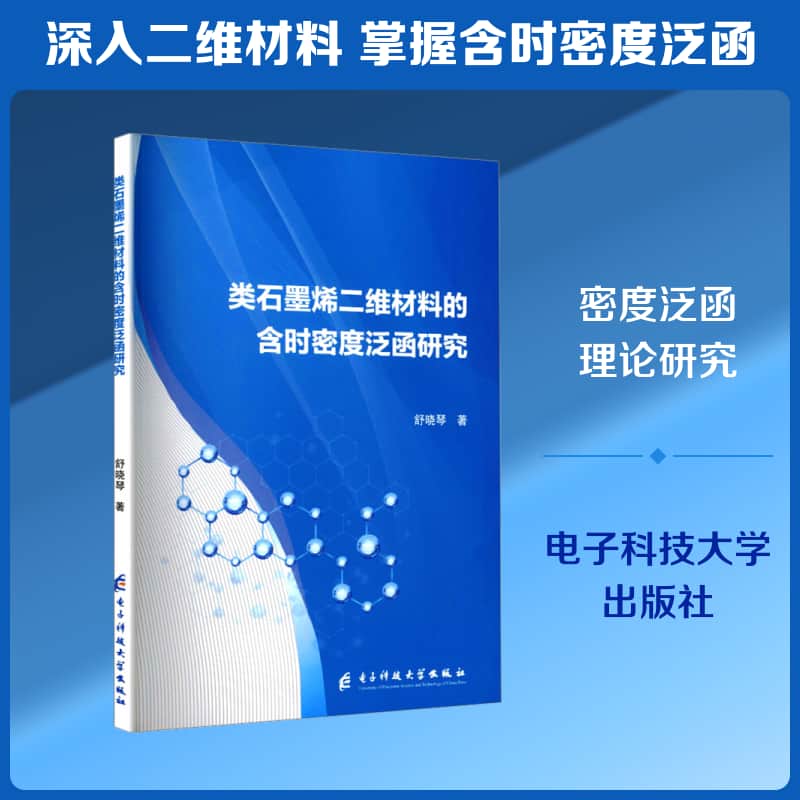 类石墨烯二维材料的含时密度泛函研究